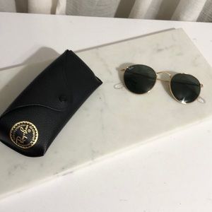 Ray Ban Round Metal Sunglasses